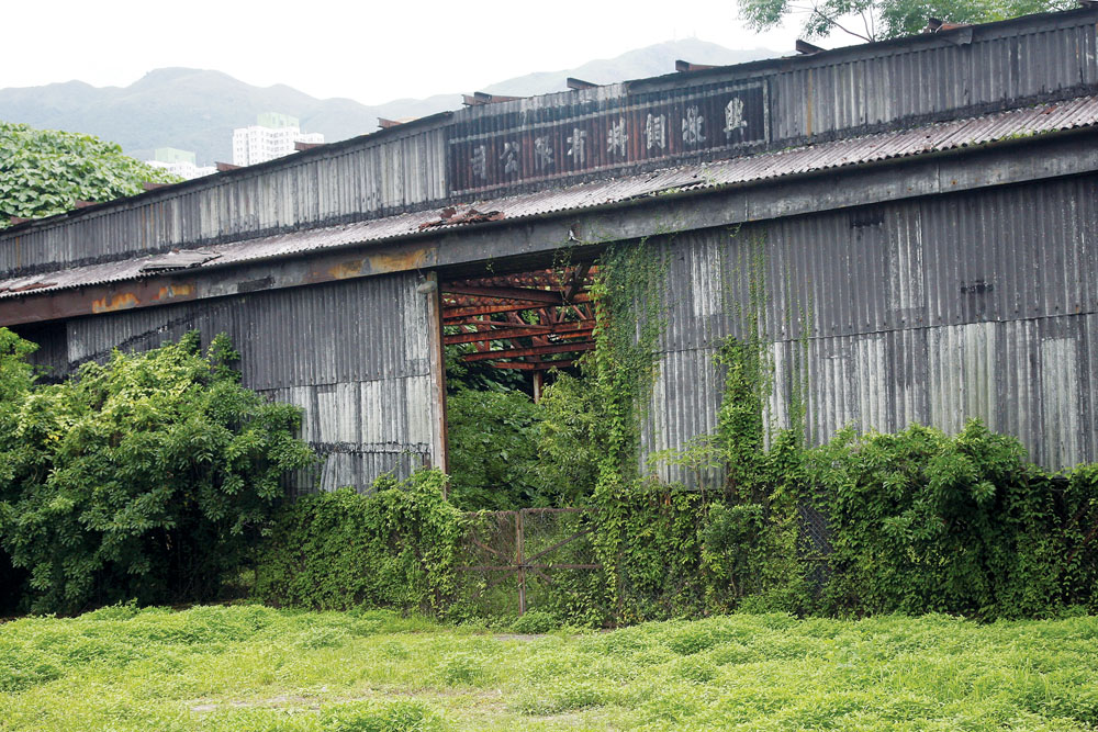 1943年重建的飛機庫經已移除。(圖片 / 陳天權)