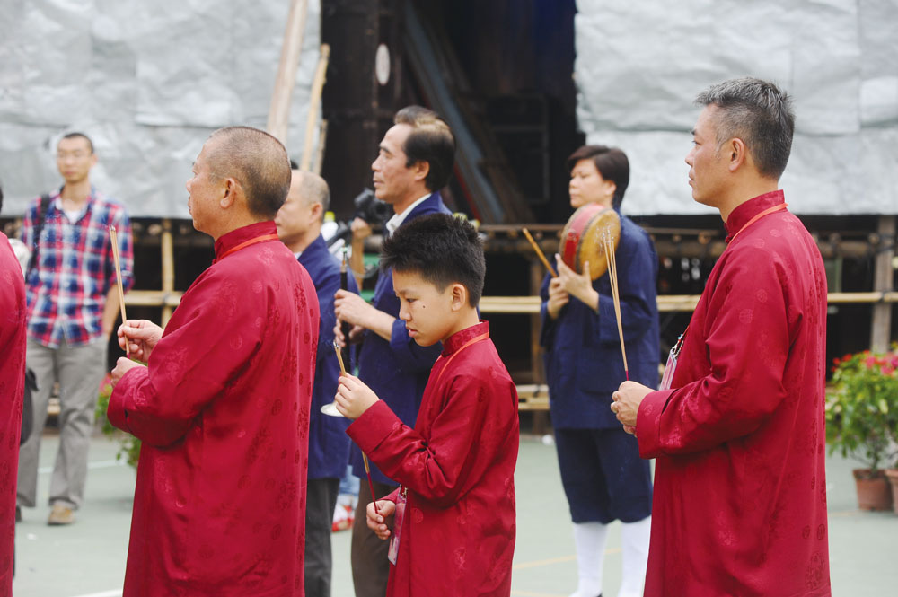 按照大埔頭的鄉例，鄉內男丁只要年滿六歲就可參與競逐緣首。