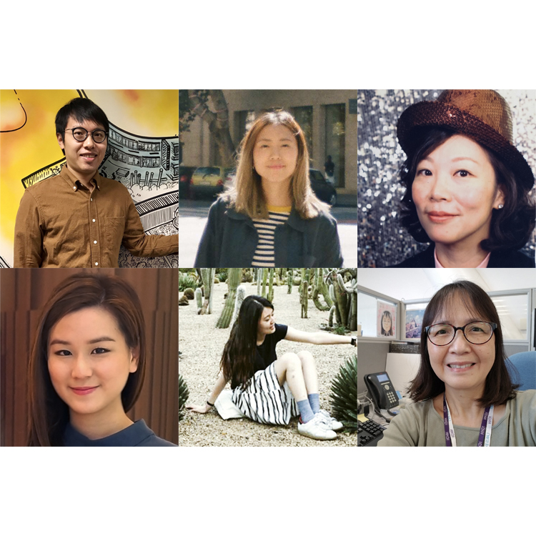 周曉慧、梁蔚芝、何玉菁、賴少英、吳暐君、梁家俊@香港知專設計學院