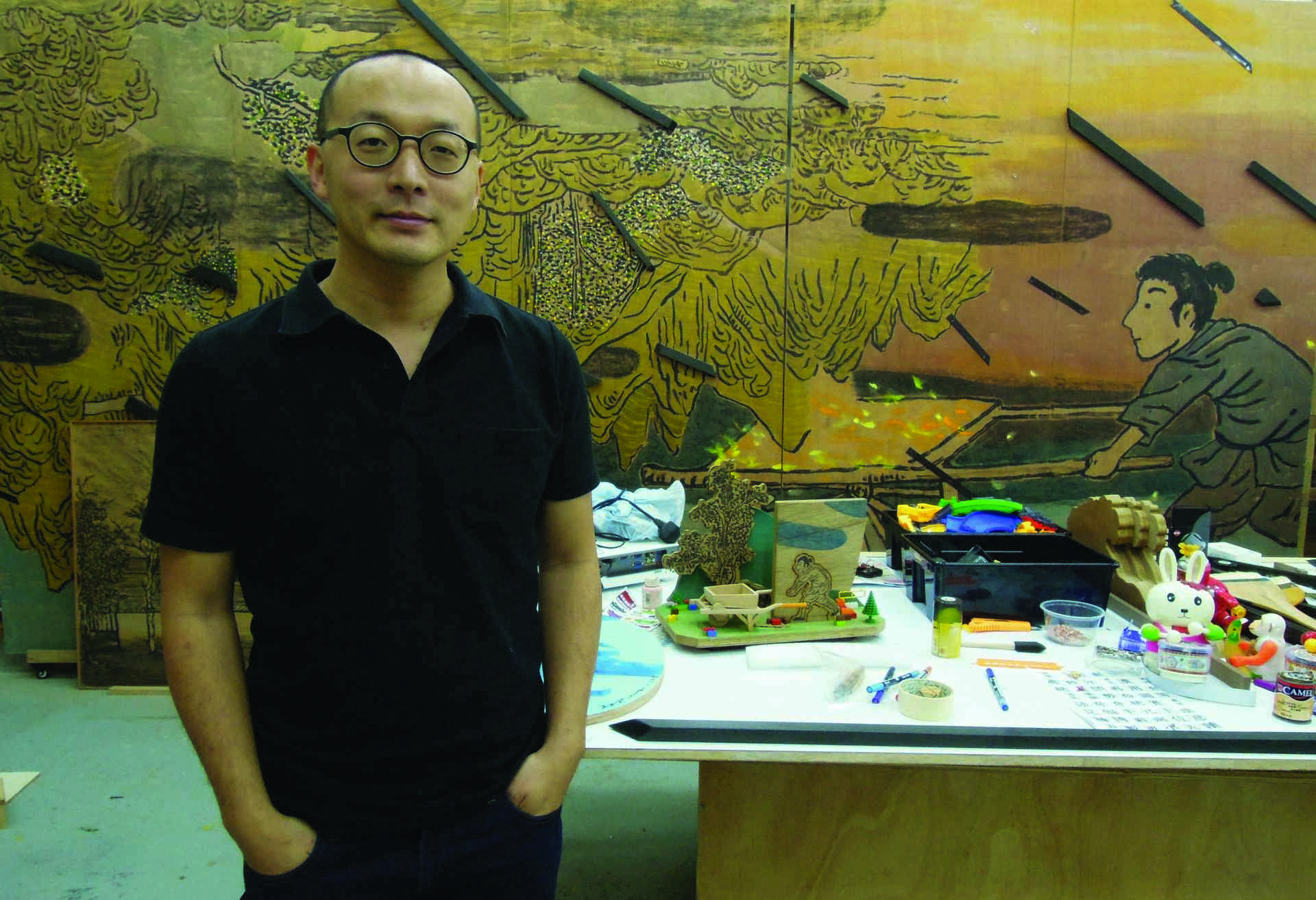 早期伙炭藝術工作室開放發起人之一