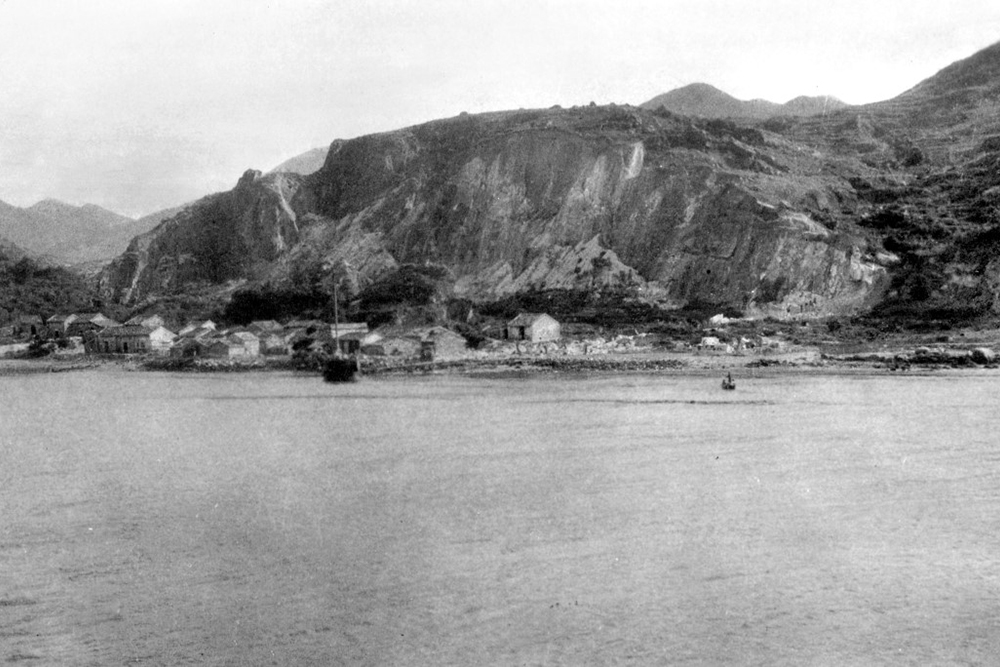1920年代，鯉魚門村。 