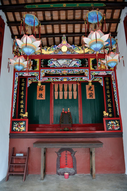 全面修復後的宗祠。