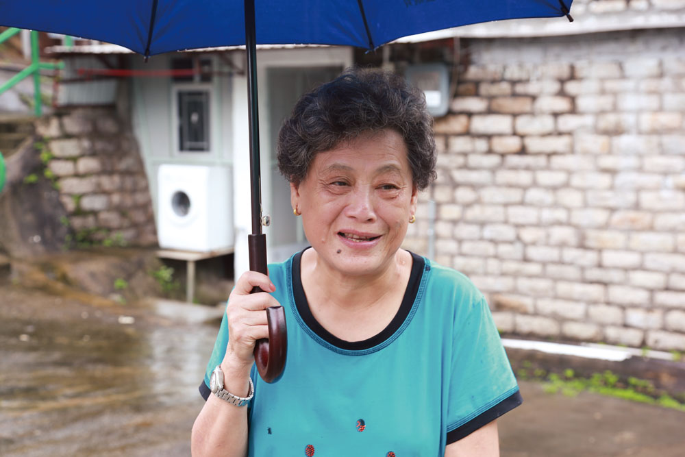 美援村的蘭姐