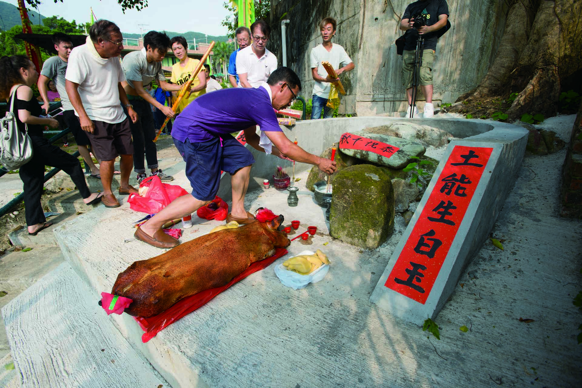 慎終追遠是鄉民數百年來遵照祖訓的傳統。