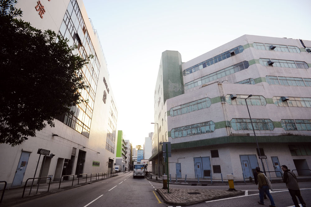 安樂村早已變成工業區，僅存的舊村遺跡，所餘無幾。