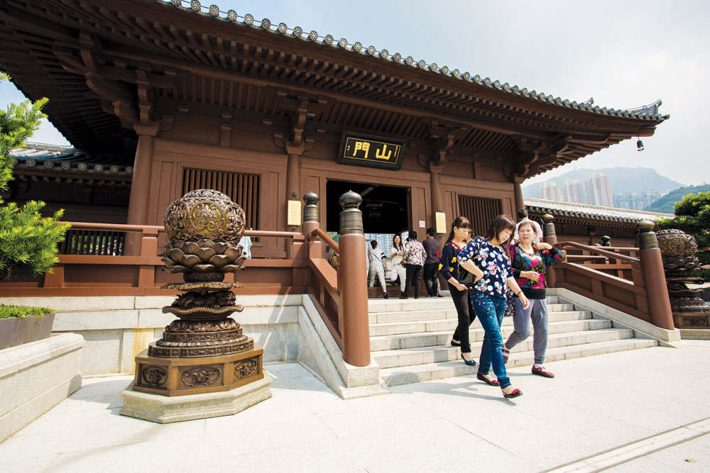 山門是進出佛寺的大門