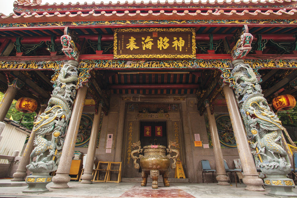 現今所見的廟宇為2001年重建後的面貌。