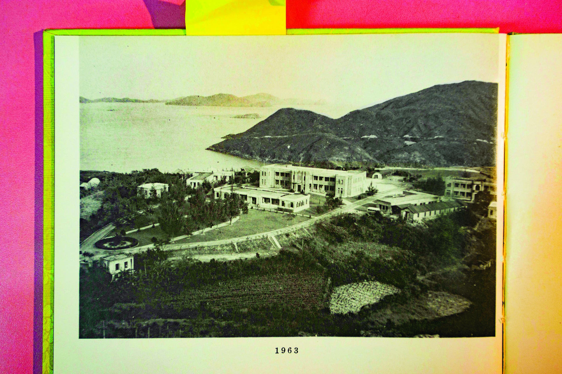 1963年所拍的俯瞰圖片。