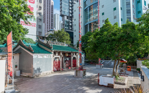 鴨脷洲洪聖古廟